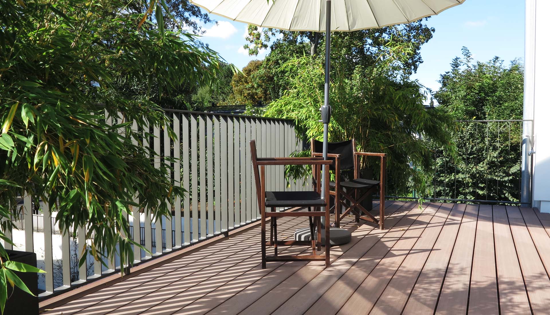 Ihr Holzboden für Terrasse & Balkon