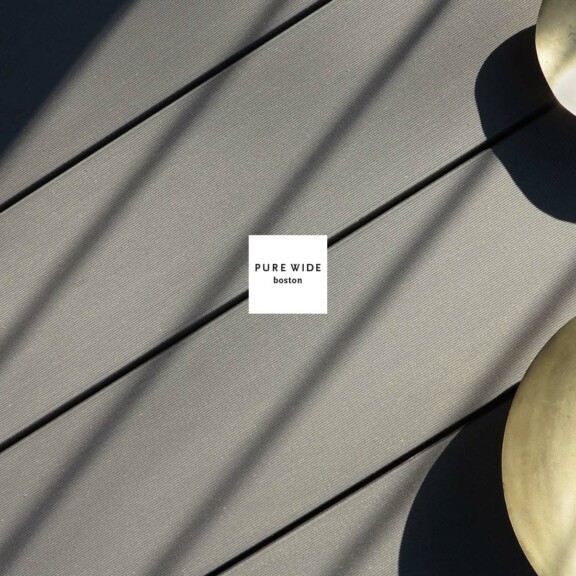 Terrassendielen aus wpc der Kollektion pure wide boston (grau)