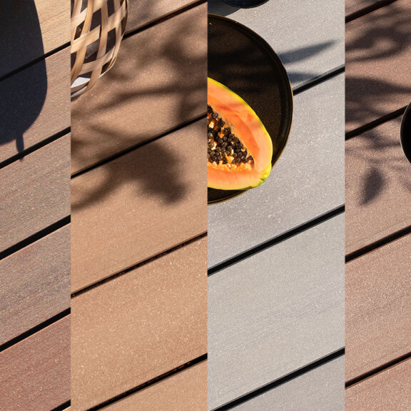Kollektionsübersicht von MYDECK - Terrassenbelag WPC Premium