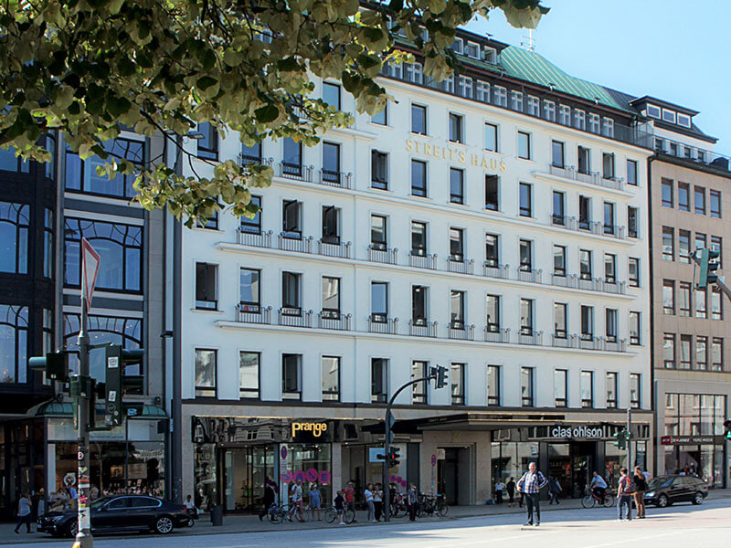 Fassade Streits Haus Hamburg