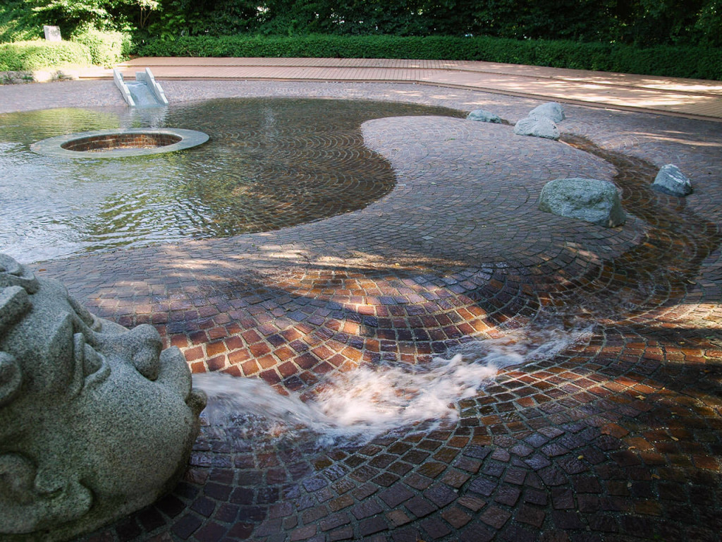 Wasserspiel im Kleinkindbereich Westbad München